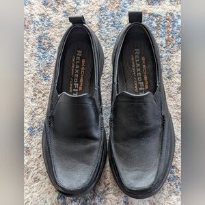 Skechers Black Loafers & Slip-Ons